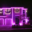 Espectacular il�luminaci� de Halloween